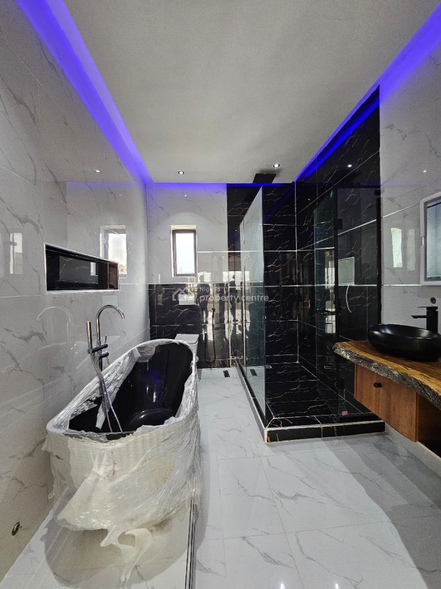 Contemporary 5-bedroom Fully Detached Duplex with Bq & Pool, Ajah, Lagos, Detached Duplex for Sale