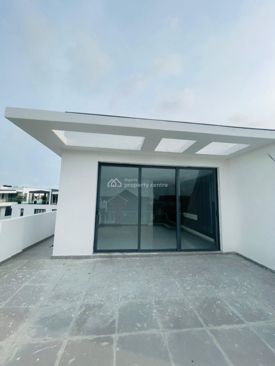 Sophisticated 5 Bedroom Semi Detached Duplex with Bq, Pool & Gym, Cowrie Creek Estate, Osapa, Lekki, Lagos, Semi-detached Duplex for Sale