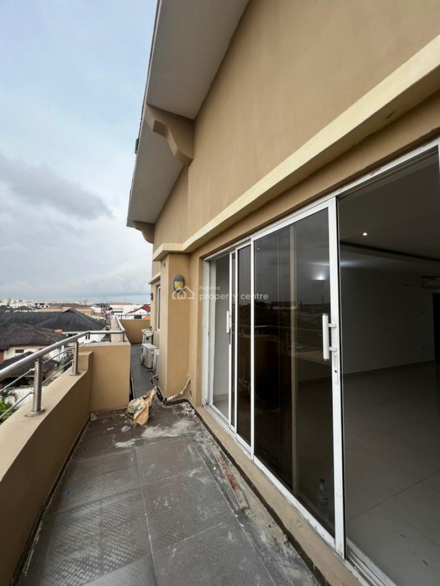 Fully Serviced 3 Bedroom Penthouse with a Bq, Lekki Phase 1, Lekki, Lagos, House for Rent