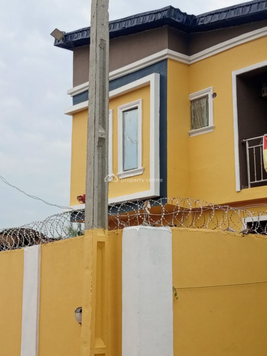 Newly Built 2 Bedroom Flat Directly on Tarred Road, Ipaja, Lagos, Flat / Apartment for Rent