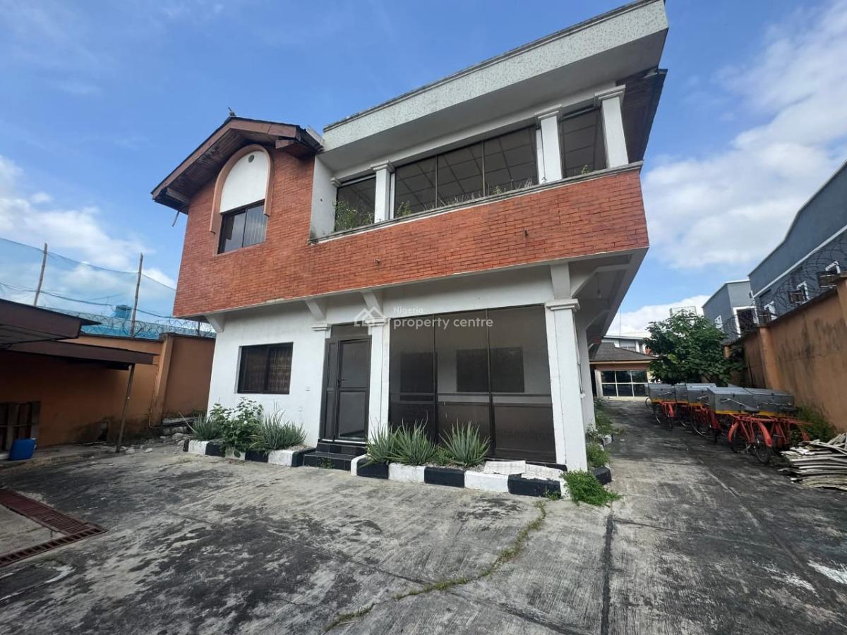 Land Measuring 667sqm with a 5bedroom Detached Duplex with 2rooms Bq,, Adeniyi Jones, Ikeja, Lagos, Detached Duplex for Sale