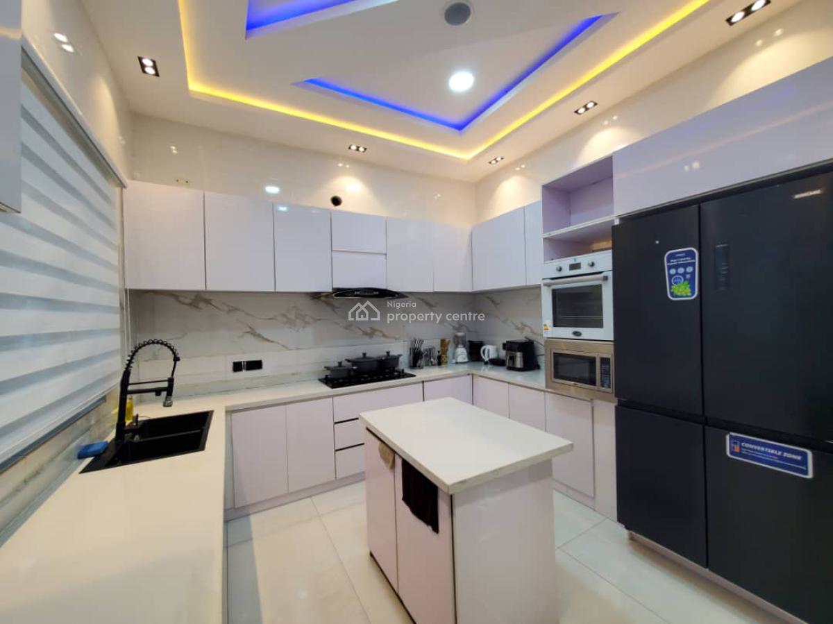 Fully Furnished 4 Bedroom Semi Detached Duplex with 24 Hours Power, Ikate Elegushi, Lekki, Lagos, Semi-detached Duplex for Rent