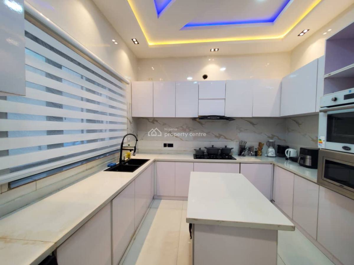 Fully Furnished 4 Bedroom Semi Detached Duplex with 24 Hours Power, Ikate Elegushi, Lekki, Lagos, Semi-detached Duplex for Rent