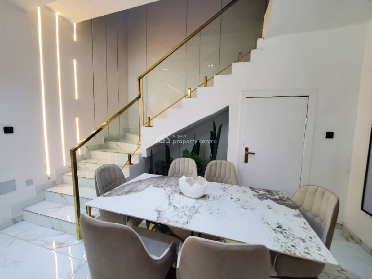 Fully Furnished 4 Bedroom Semi Detached Duplex with 24 Hours Power, Ikate Elegushi, Lekki, Lagos, Semi-detached Duplex for Rent