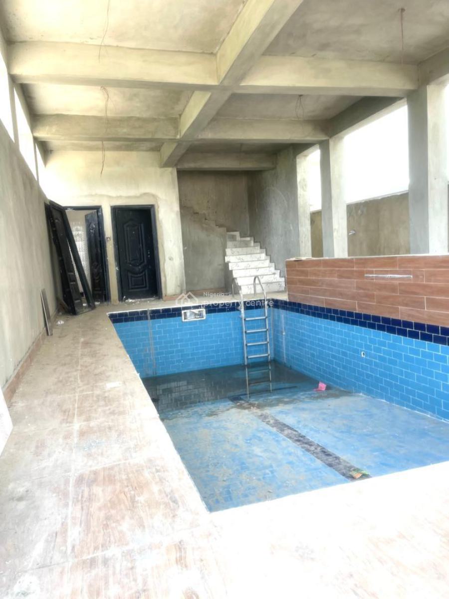 4 Bedroom Terrace Duplex with Swimming Pool and Gym, Lekki Scheme 2/off Mobile Road Ajah,lekki., Ajah, Lagos, Terraced Duplex for Sale
