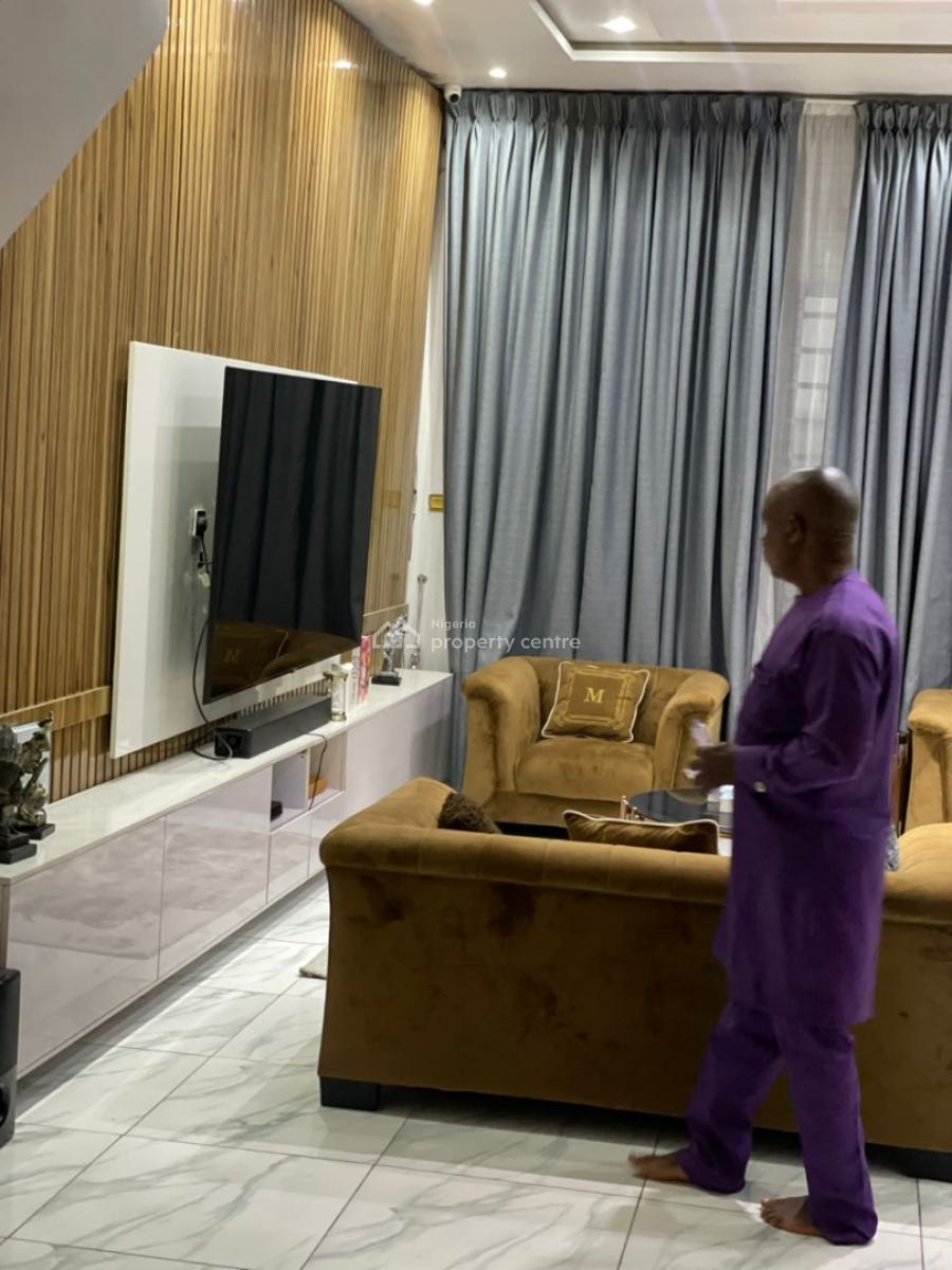 Furnished 4 Bedroom Semi-detached Duplex with a Bq, Orchid, Lekki, Lagos, Semi-detached Duplex for Rent