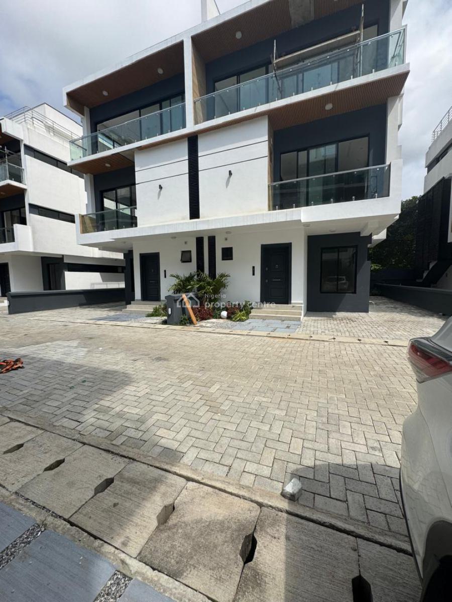 Brand New 4 Bedroom Semi Detached House with a Room Bq in a Compound, Old Ikoyi, Ikoyi, Lagos, Semi-detached Duplex for Rent