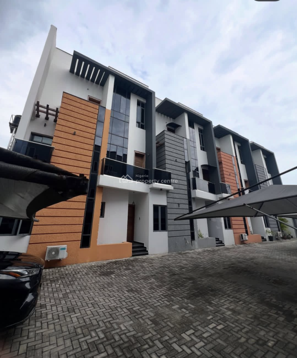 Newly Built 4 Bedroom Terrace Duplex, By Bis Apartment, Ikate, Lekki, Lagos, Terraced Duplex for Rent