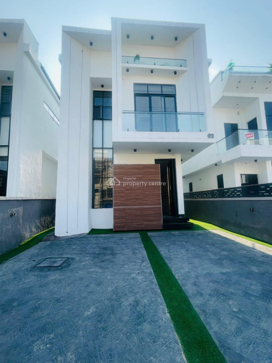 Captivating 5 Bedroom Detached Duplex Plus Bq, Chevron, Lekki, Lagos, Detached Duplex for Sale