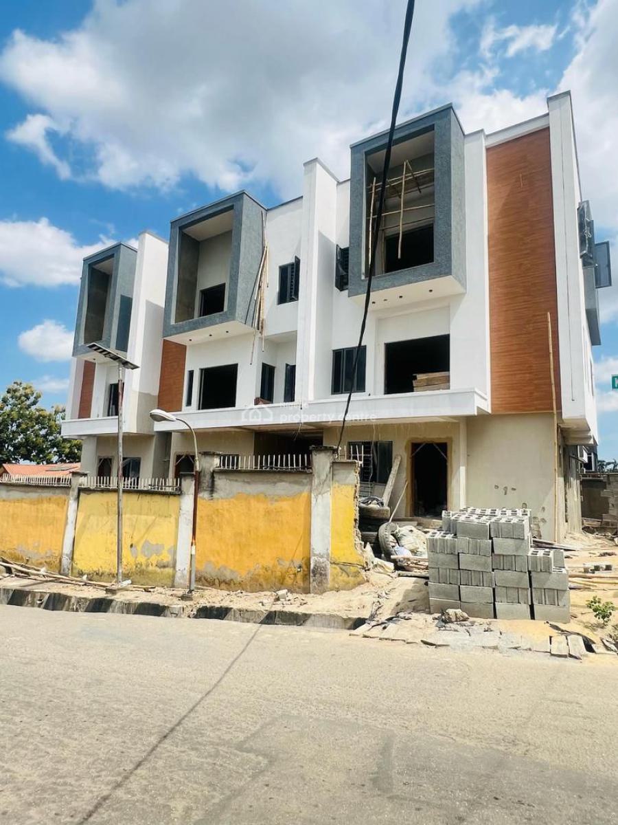 Luxurious 4 Bedroom Terraced Duplexes, Adeniyi Jones, Ikeja, Lagos, Terraced Duplex for Sale