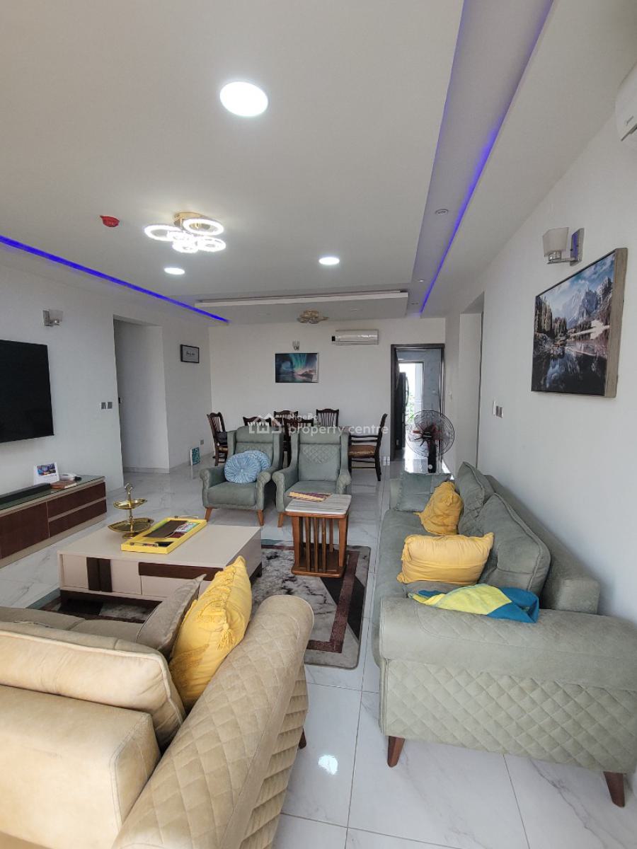 Fully Furnished 3 Bedroom Flat, Victoria Island (vi), Lagos, Flat / Apartment for Rent