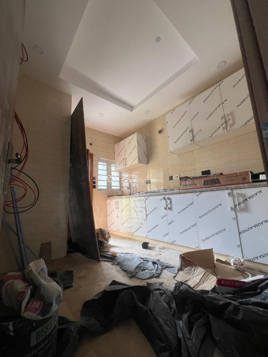 Newly Built 4 Bedroom Terrace Duplex with a Room Bq, Akowonjo, Alimosho, Lagos, Terraced Duplex for Sale