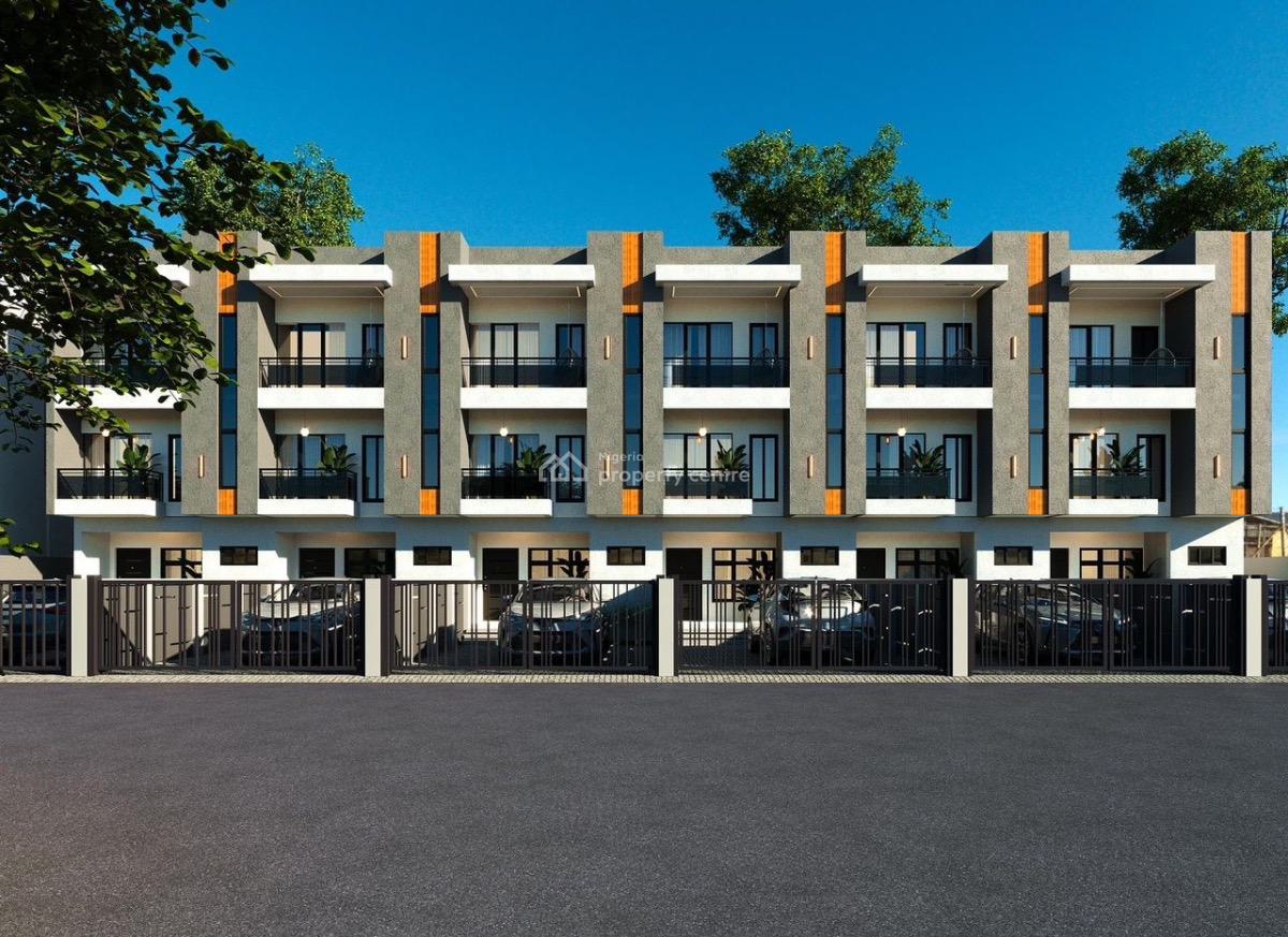 Newly Built 4 Bedroom Terrace Duplex, Oko-oba, Agege, Lagos, Terraced Duplex for Sale