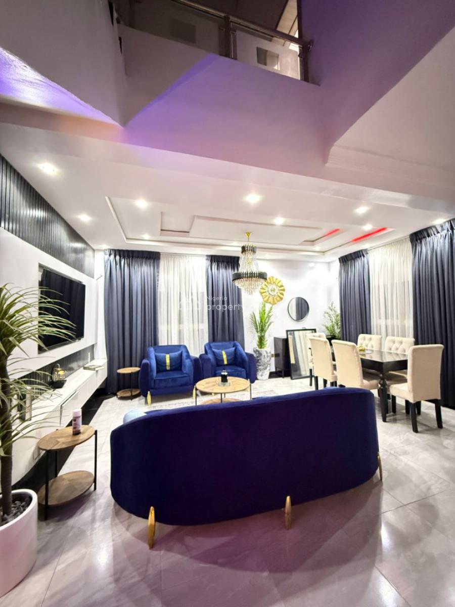 Brandnew Furnished 4 Bed Terrace (corner Piece) & Swimming Pool, Lekki Gardens Estate Phase 3, Behind Lagos Business School (lbs) Off a, Lekki Phase 2, Lekki, Lagos, Terraced Duplex for Sale