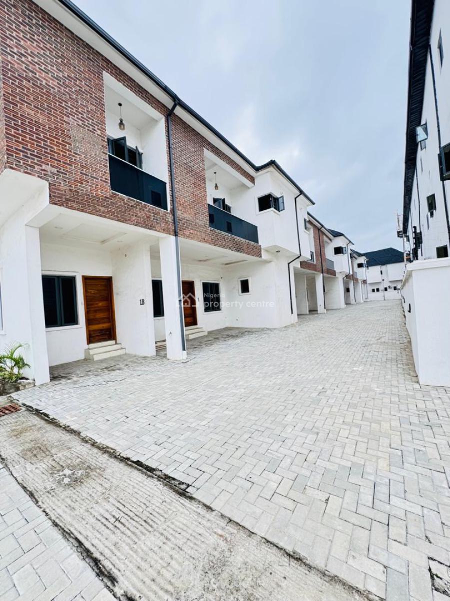 Brand New Spacious 3 Bedroom Terrace Duplex Available, Orchid Road, Lekki, Lagos, Terraced Duplex for Rent