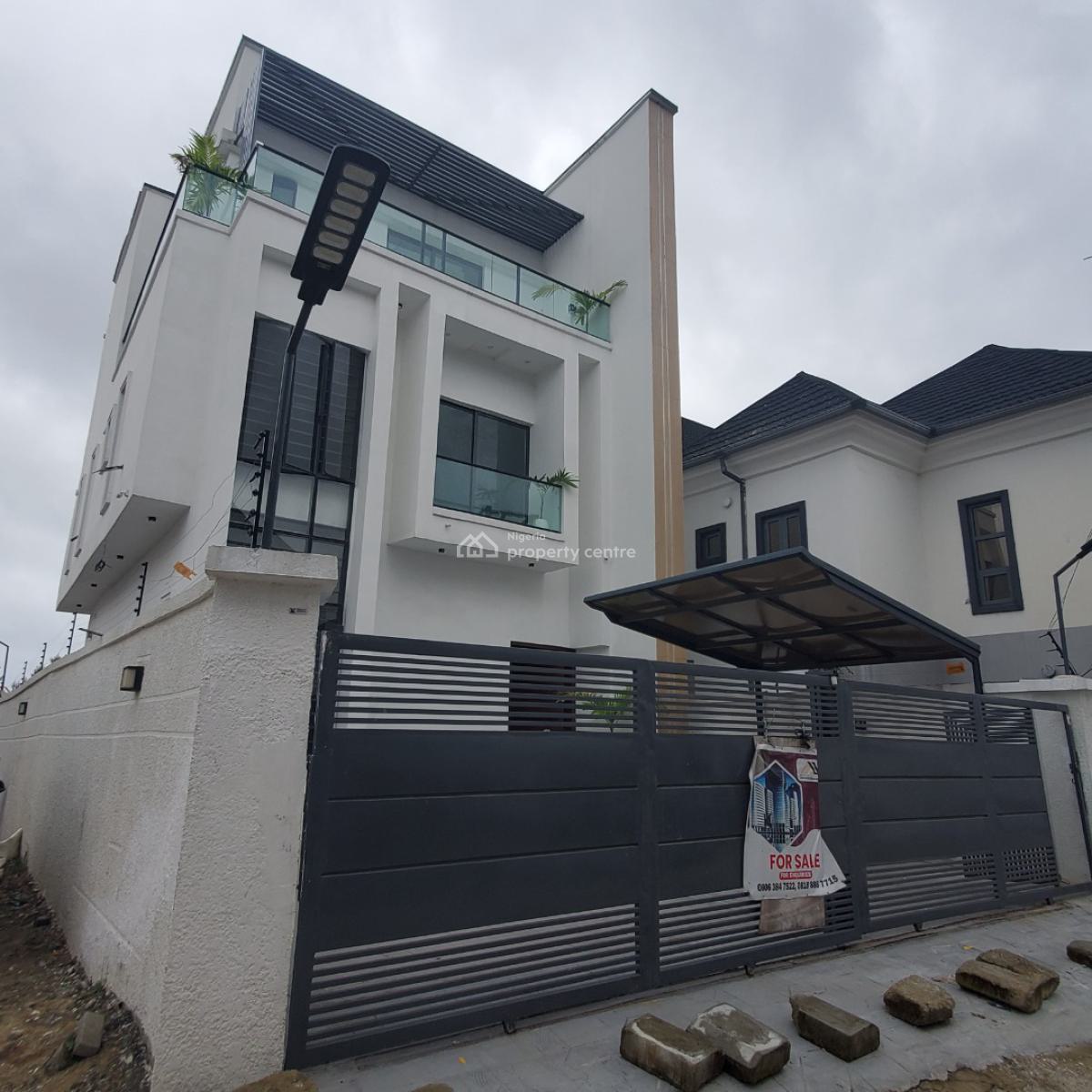 Amazing 4 Bedroom Duplex Within a Secured Estate, Ikota, Lekki, Lagos, House for Sale