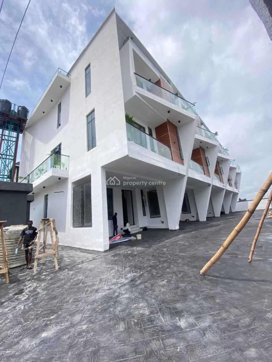 Brand New 4bed, Off Kusenla, Ikate, Lekki, Lagos, Terraced Duplex for Sale