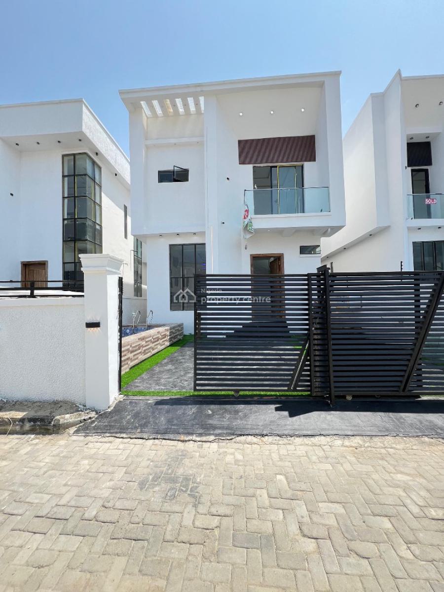 Brand New 4 Bedroom, Chevron, Lekki, Lagos, Detached Duplex for Sale