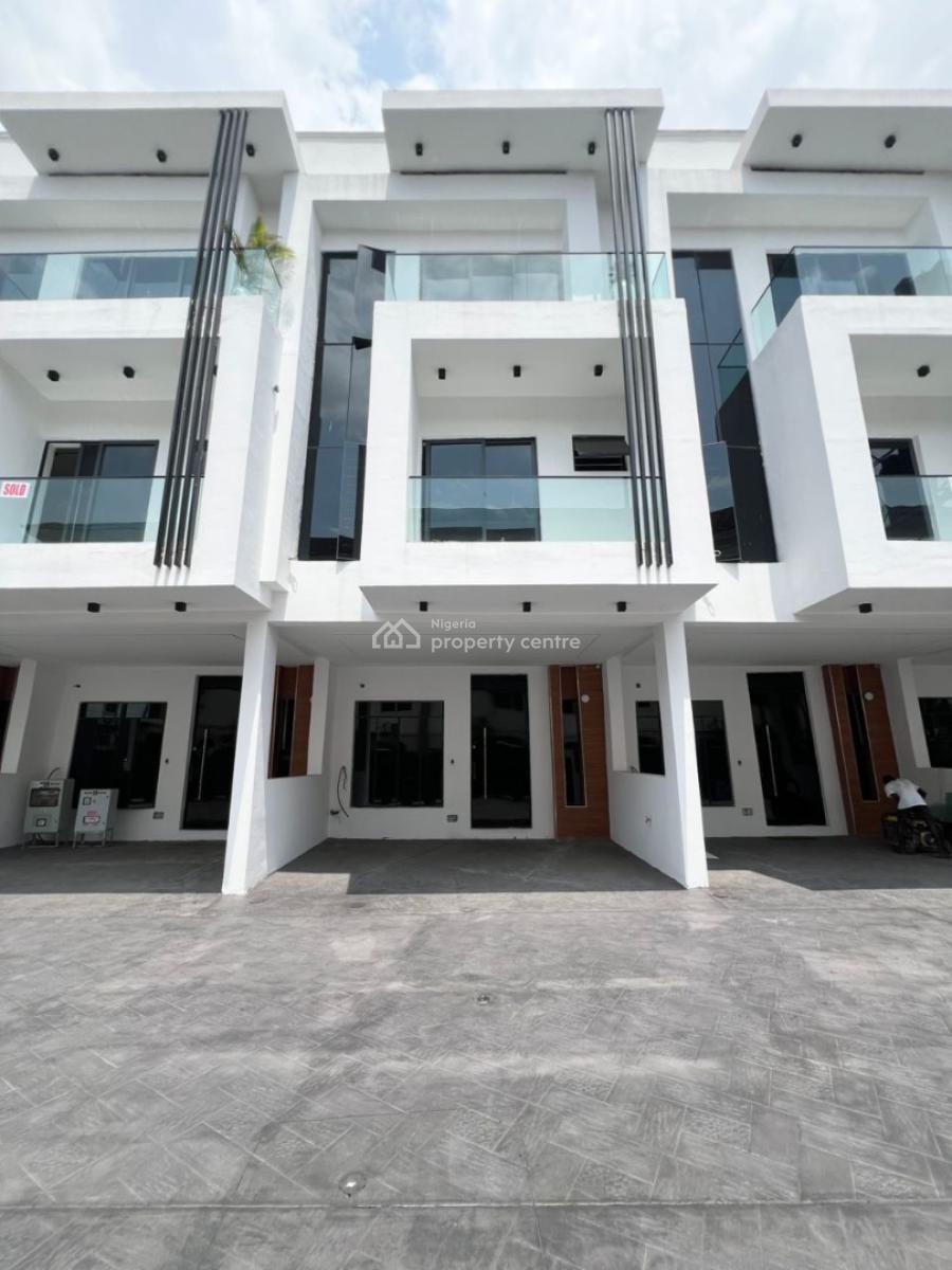 Luxury 5 Bedroom, Osapa London, Lekki, Lagos, Terraced Duplex for Sale