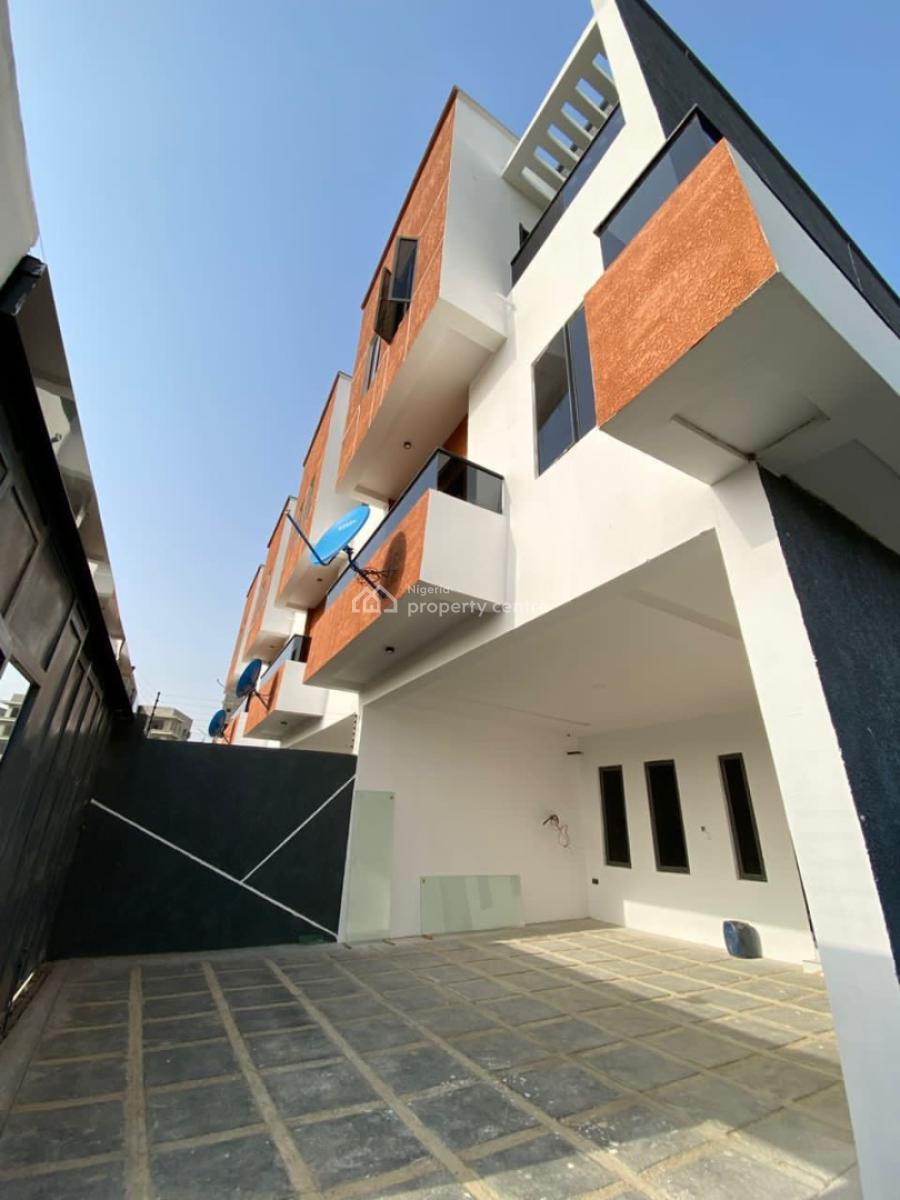 Newly Built Beautiful 4 Bedroom Terrace Duplex, Freedom Way, Lekki Phase 1, Lekki, Lagos, Terraced Duplex for Sale