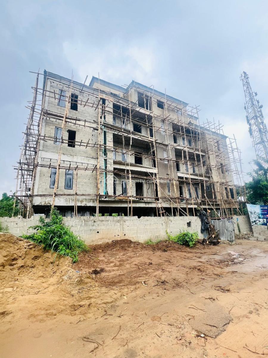 Uniquely Newly Built 3 Bedroom Apartment Plus a Room Bq 60% Completed, Yaba, Lagos, House for Sale