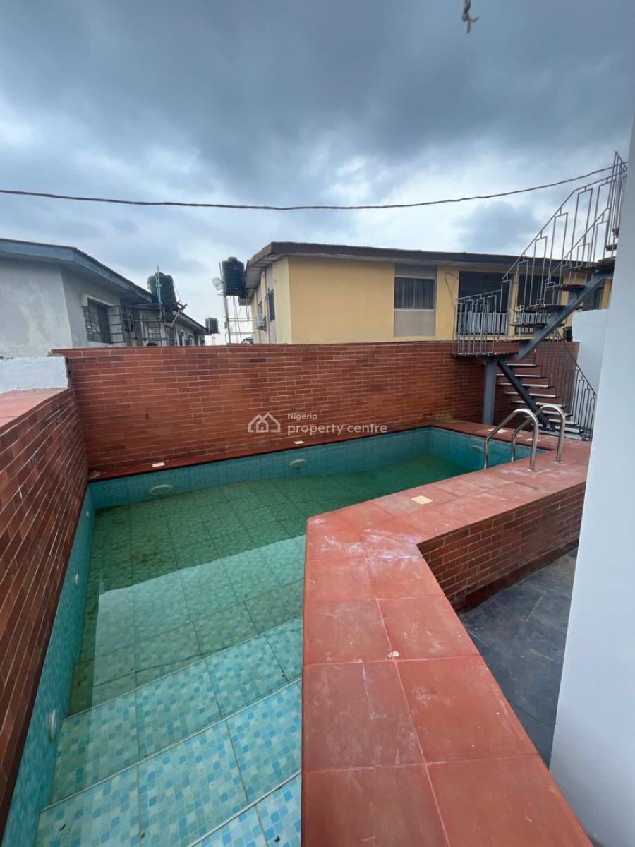 Spacious 5 Bedroom Fully Detached Duplex with Bq,pool,rooftop, Maryland, Mende, Maryland, Lagos, Detached Duplex for Sale
