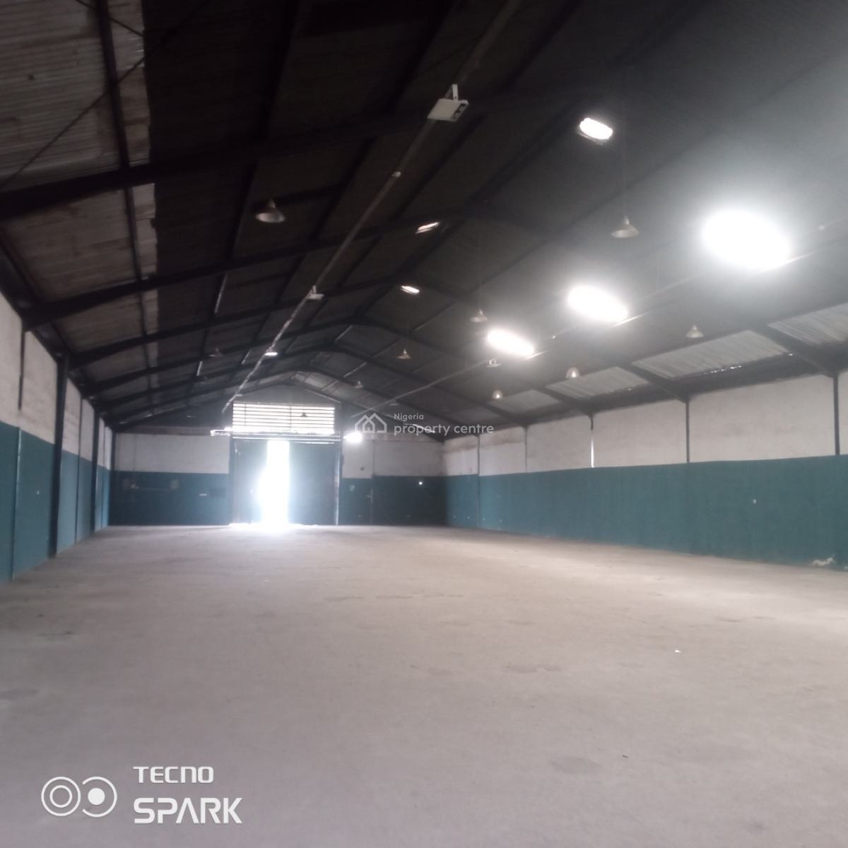 1200 Sam Warehouse, By Oba Acran, Oba Akran, Ikeja, Lagos, Warehouse for Rent