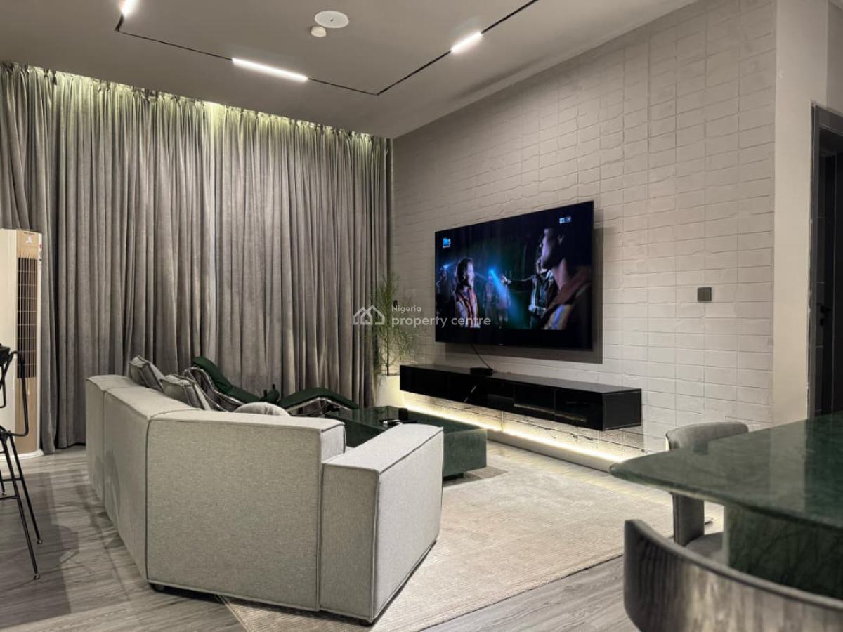 Smart Luxury 2 Bedroom Apartment with Swimming Pool & Alexa, Lekki Phase 1, Lekki, Lagos, Flat / Apartment Short Let