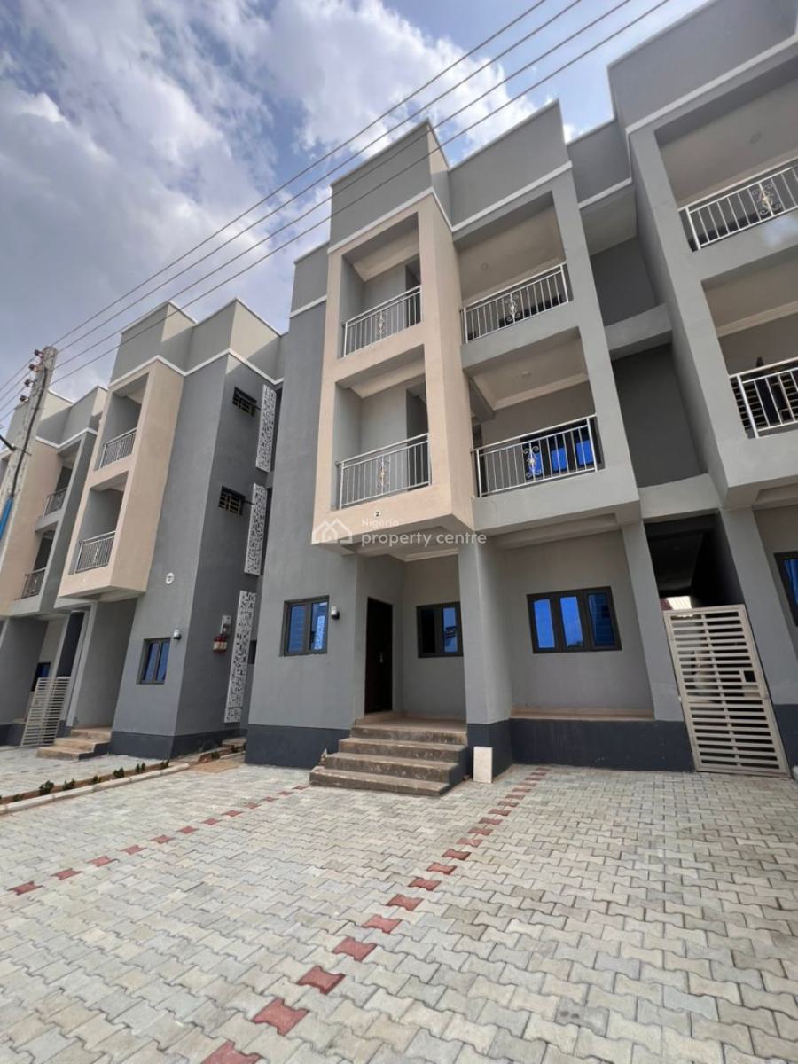 Luxury 4 Bedroom Terrace Duplex with Bq, Nizamiye Hospital, Idu Industrial, Abuja, Terraced Duplex for Rent