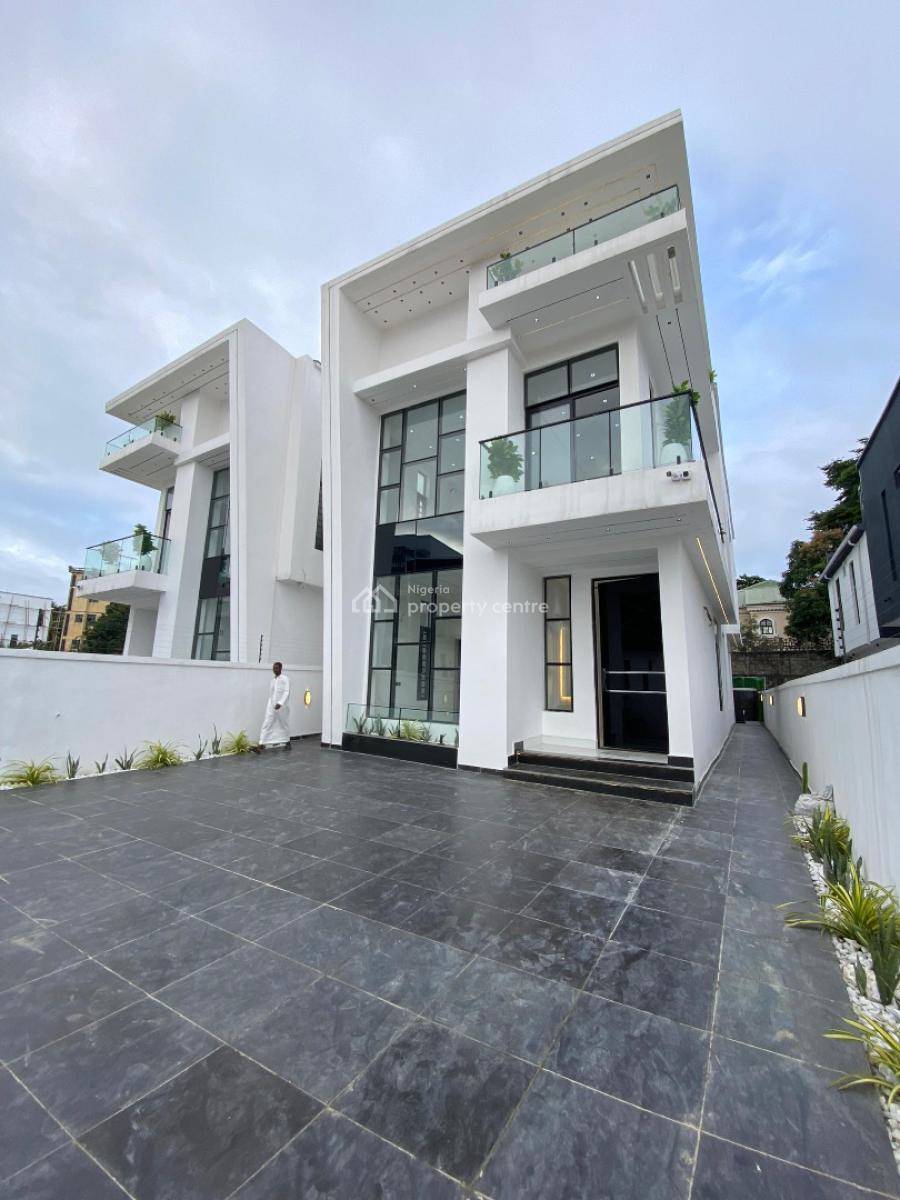 Newly Built 5 Bedroom Detached Duplex with Bq and Swimming Pool, Chevron, Lekki, Lagos, Detached Duplex for Sale