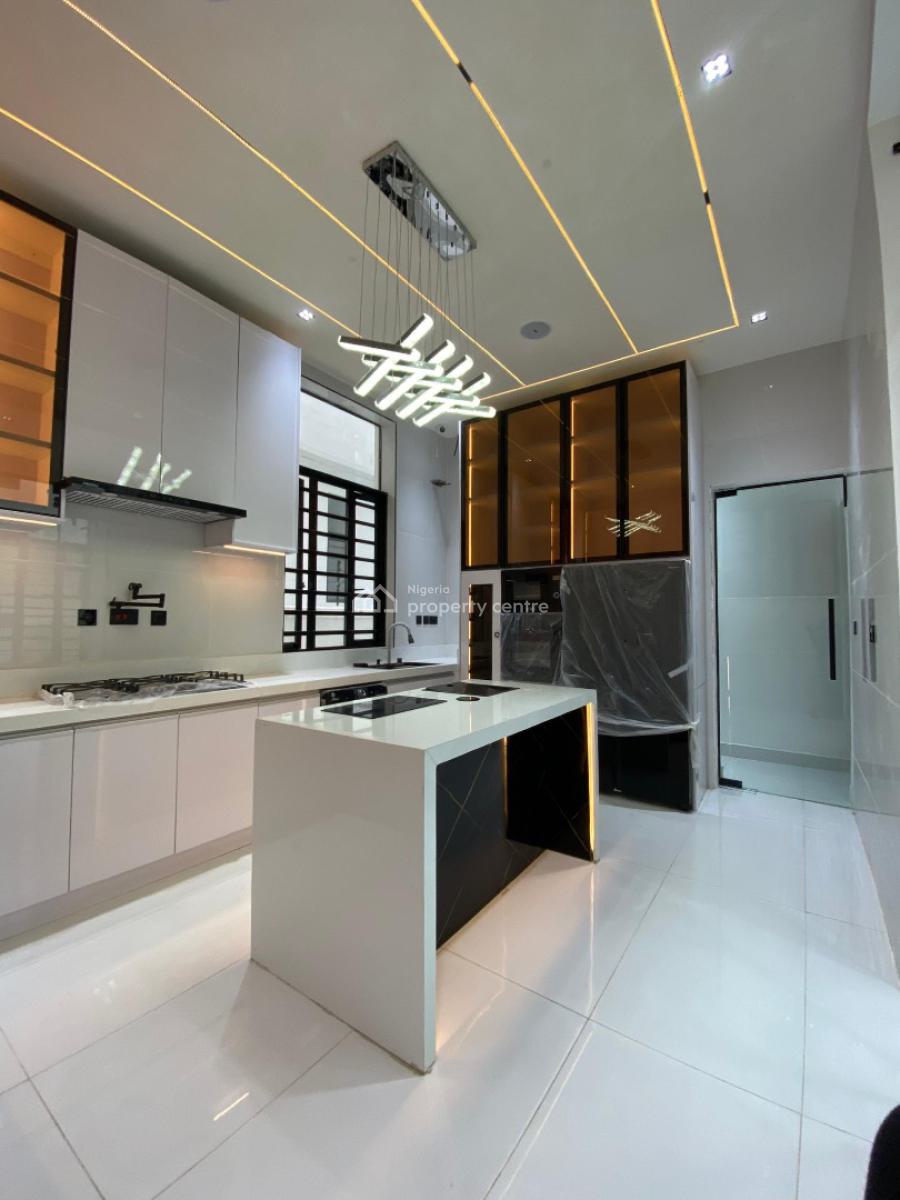 Newly Built 5 Bedroom Detached Duplex with Bq and Swimming Pool, Chevron, Lekki, Lagos, Detached Duplex for Sale