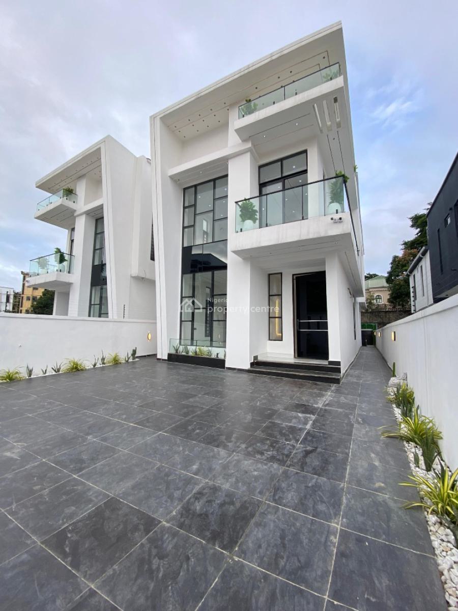 Newly Built 5 Bedroom Detached Duplex with Bq and Swimming Pool, Chevron, Lekki, Lagos, Detached Duplex for Sale