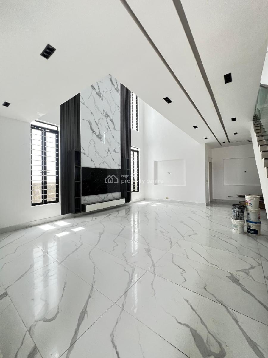 Newly Built 5 Bedroom Detached Duplex with Bq, Pool and Open Terrace, Chevron, Lekki, Lagos, Detached Duplex for Sale