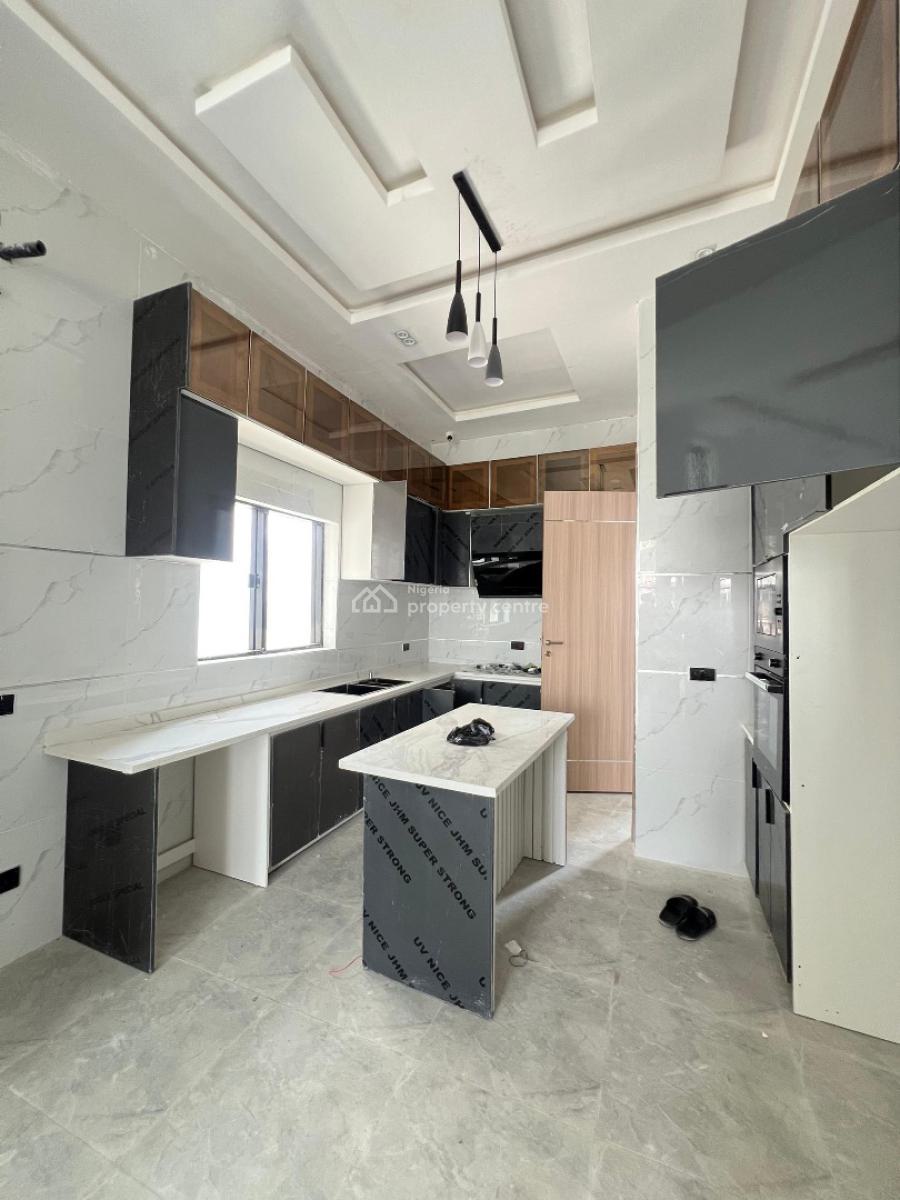 Newly Built 4 Bedroom Detached Duplex with Bq and Swimming Pool, Chevron, Lekki, Lagos, Detached Duplex for Sale