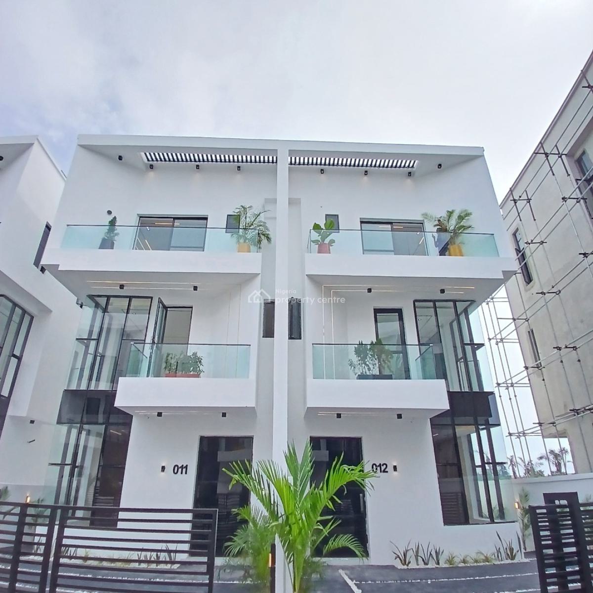 Beautifully Designed 4 Bedrooms Semi-detached Duplex with Bq, Chevron Toll Gate, Orchid Road, Lekki, Lagos, Semi-detached Duplex for Sale