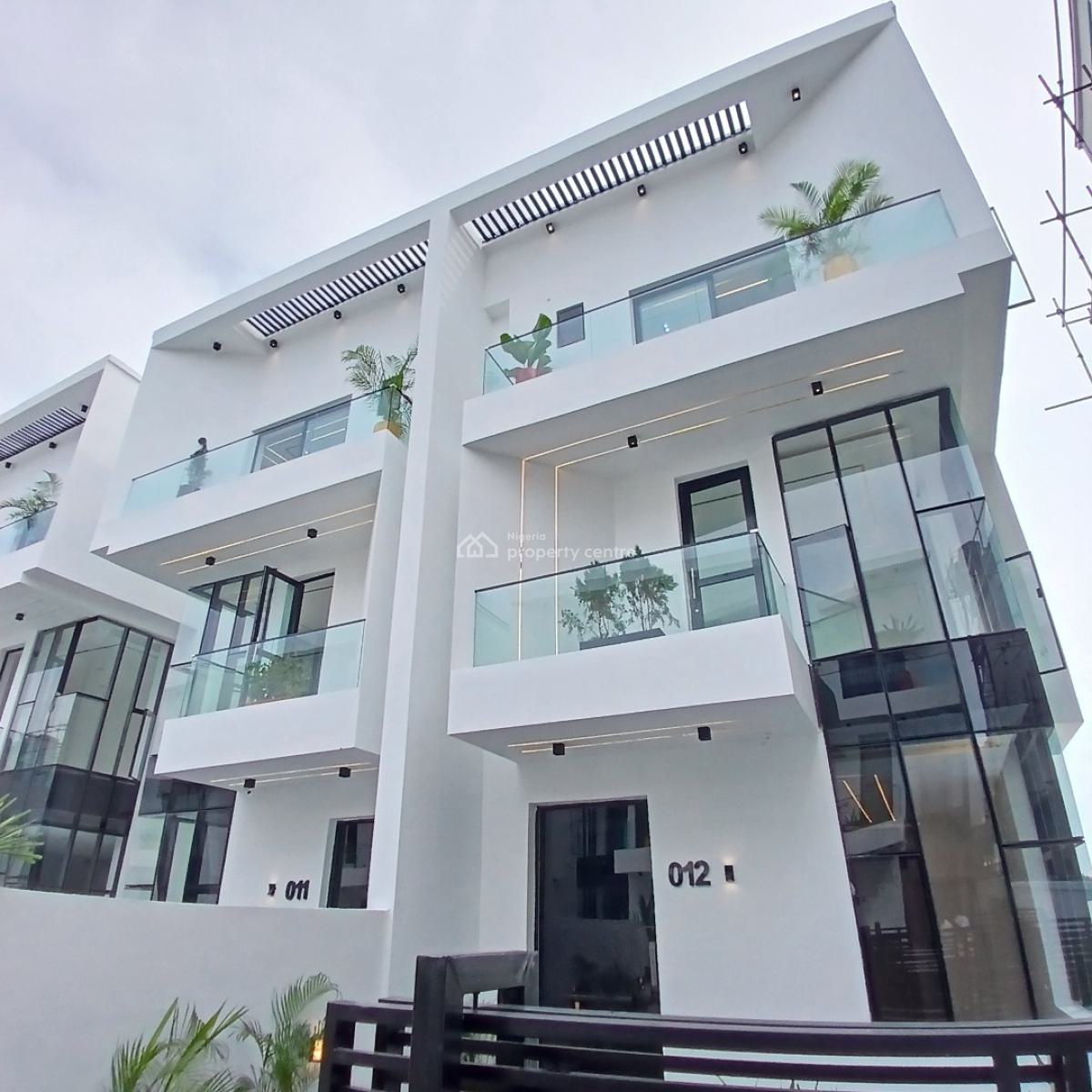 Beautifully Designed 4 Bedrooms Semi-detached Duplex with Bq, Chevron Toll Gate, Orchid Road, Lekki, Lagos, Semi-detached Duplex for Sale