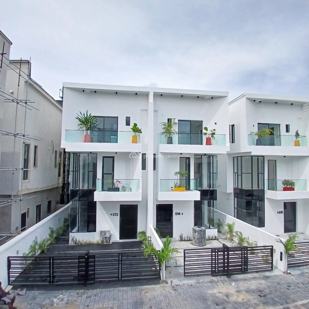 Beautifully Designed 4 Bedrooms Semi-detached Duplex with Bq, Chevron Toll Gate, Orchid Road, Lekki, Lagos, Semi-detached Duplex for Sale