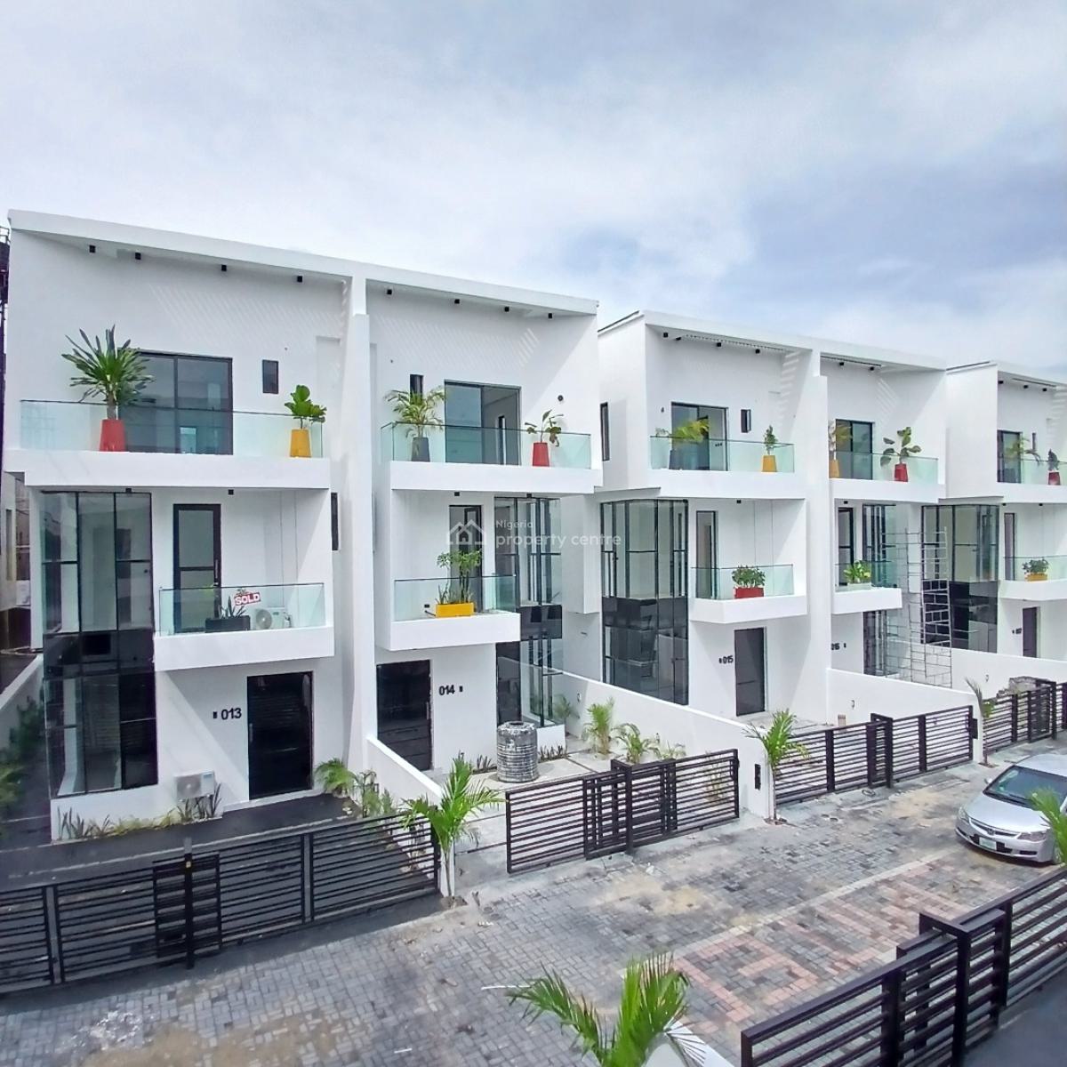 Beautifully Designed 4 Bedrooms Semi-detached Duplex with Bq, Chevron Toll Gate, Orchid Road, Lekki, Lagos, Semi-detached Duplex for Sale