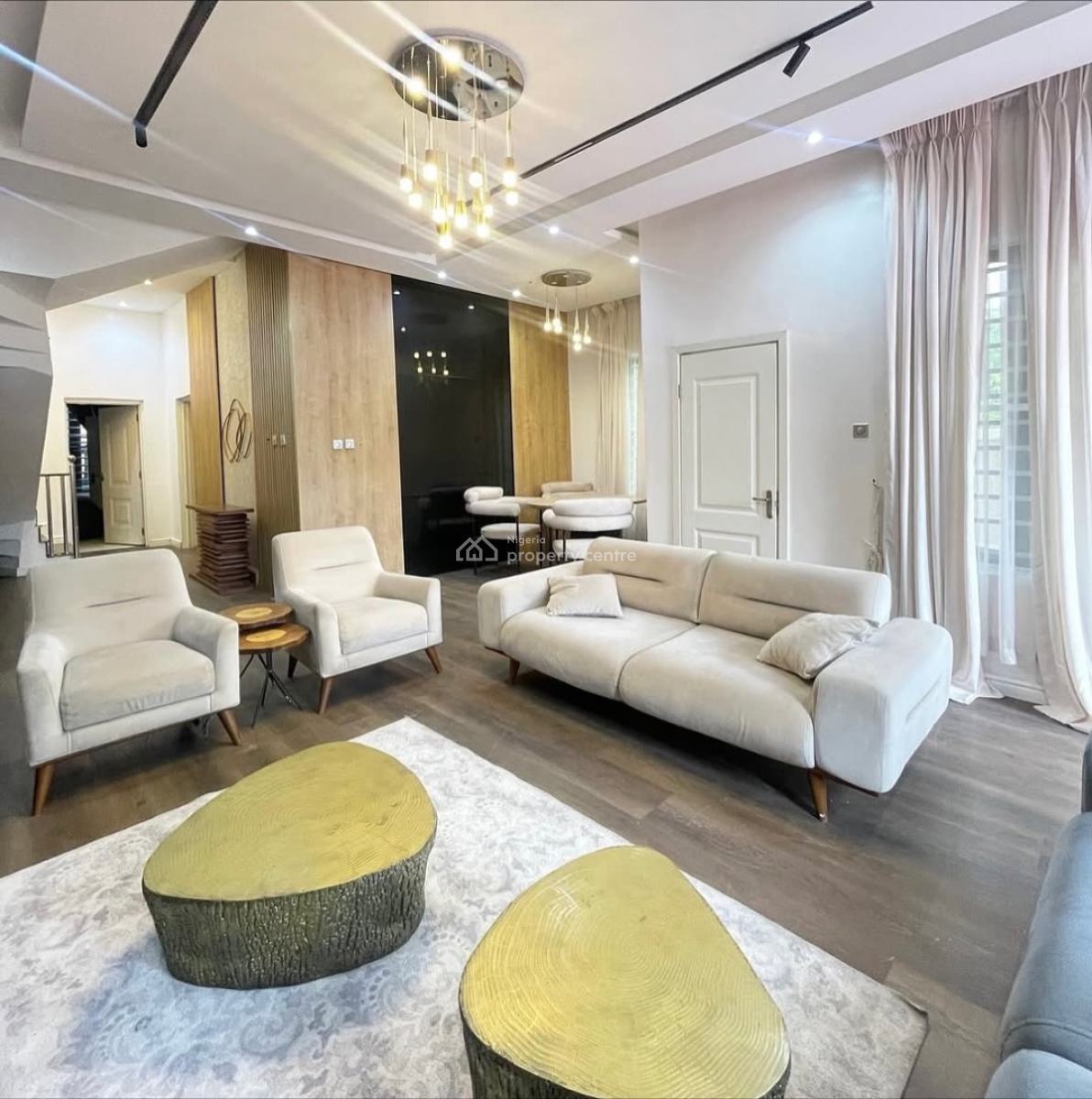 Fully Furnished 4 Bedroom Semi Detached Duplex, Second Toll Gate, Lekki, Lagos, Semi-detached Duplex for Rent