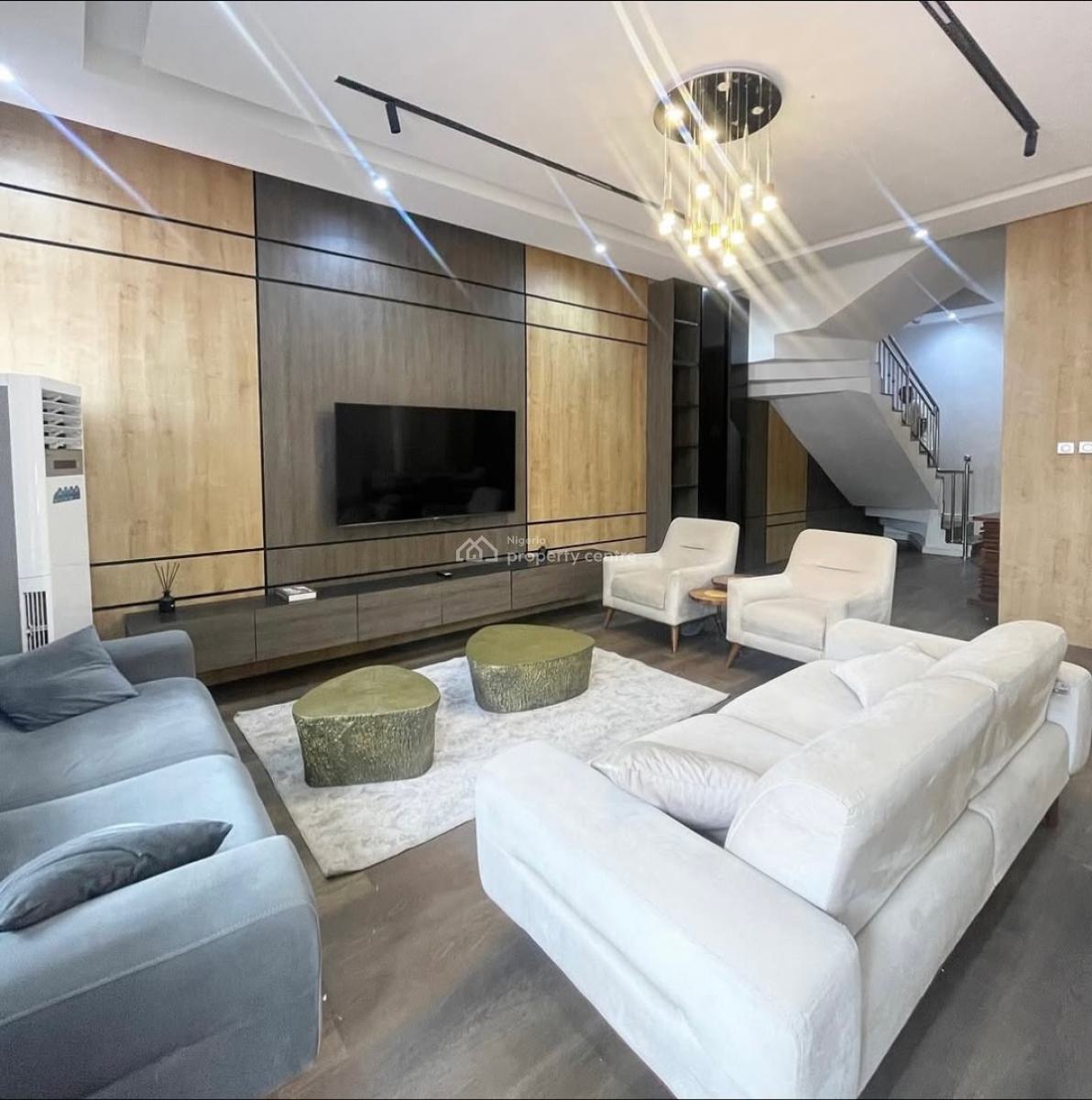 Fully Furnished 4 Bedroom Semi Detached Duplex, Second Toll Gate, Lekki, Lagos, Semi-detached Duplex for Rent