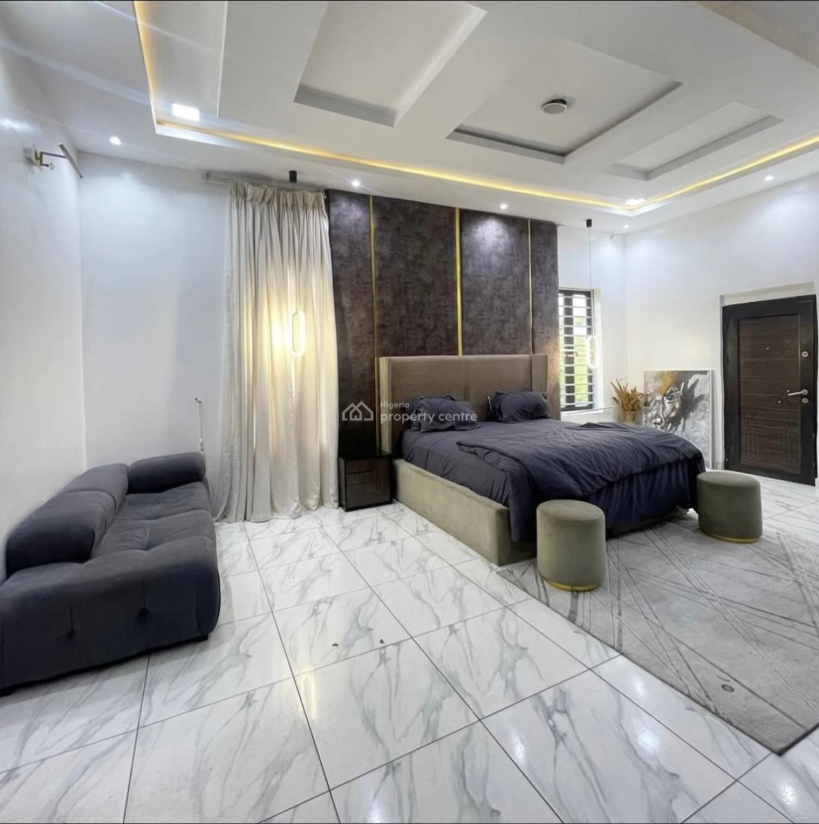 Fully Furnished 4 Bedroom Semi Detached Duplex, Second Toll Gate, Lekki, Lagos, Semi-detached Duplex for Rent