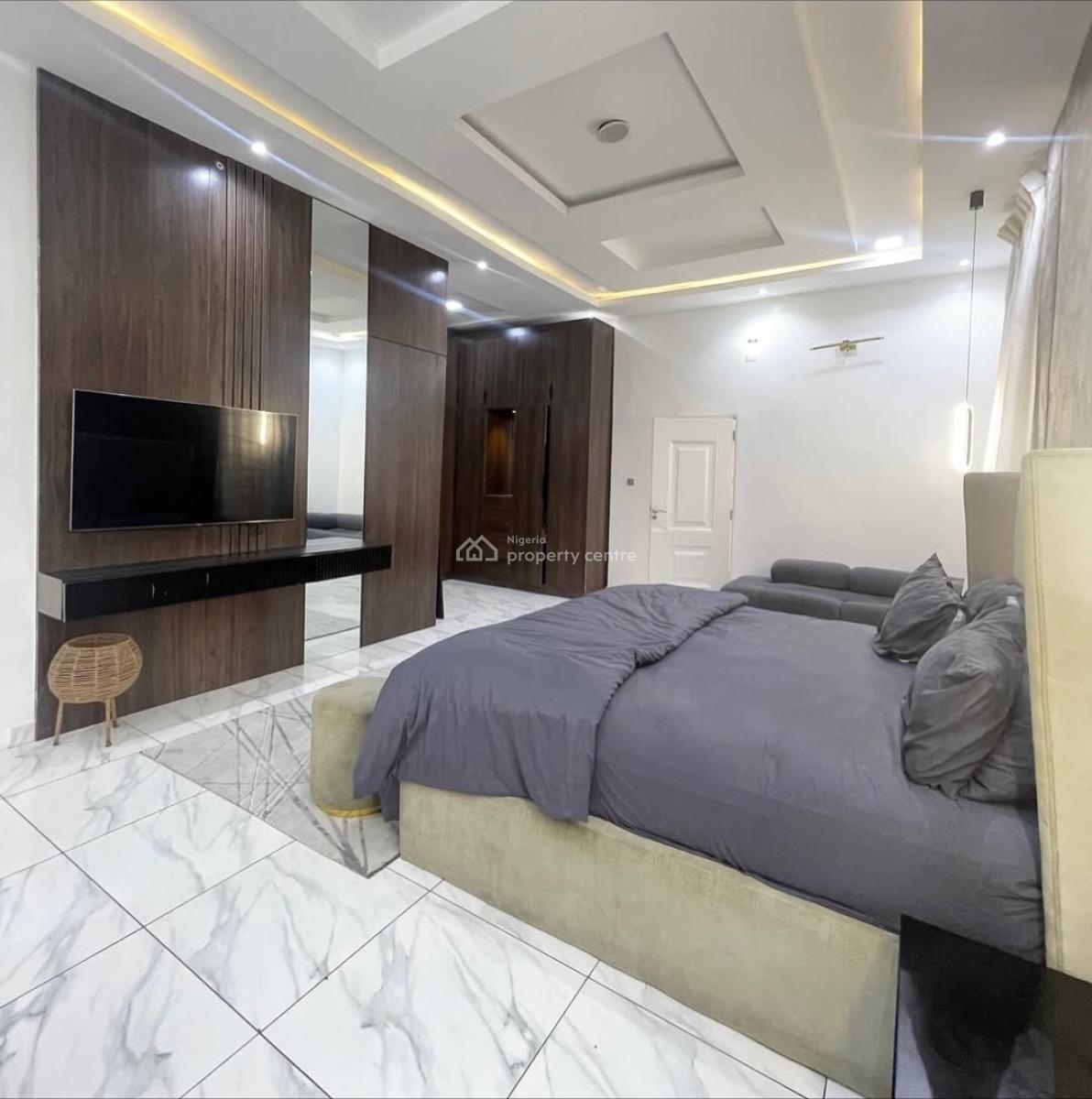 Fully Furnished 4 Bedroom Semi Detached Duplex, Second Toll Gate, Lekki, Lagos, Semi-detached Duplex for Rent