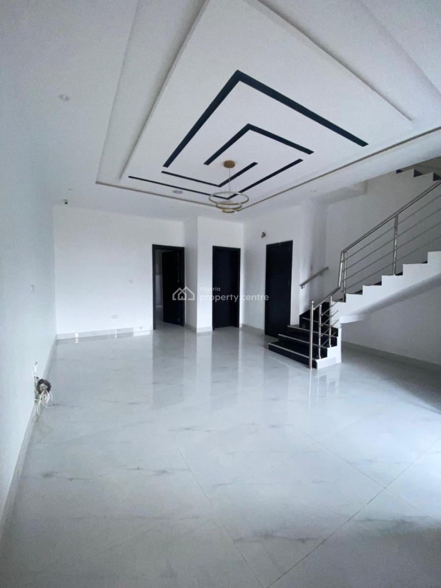 Exquisite 4 Bedroom Semi Detached Duplex with Bq, Chevron, Lekki, Lagos, Semi-detached Duplex for Sale