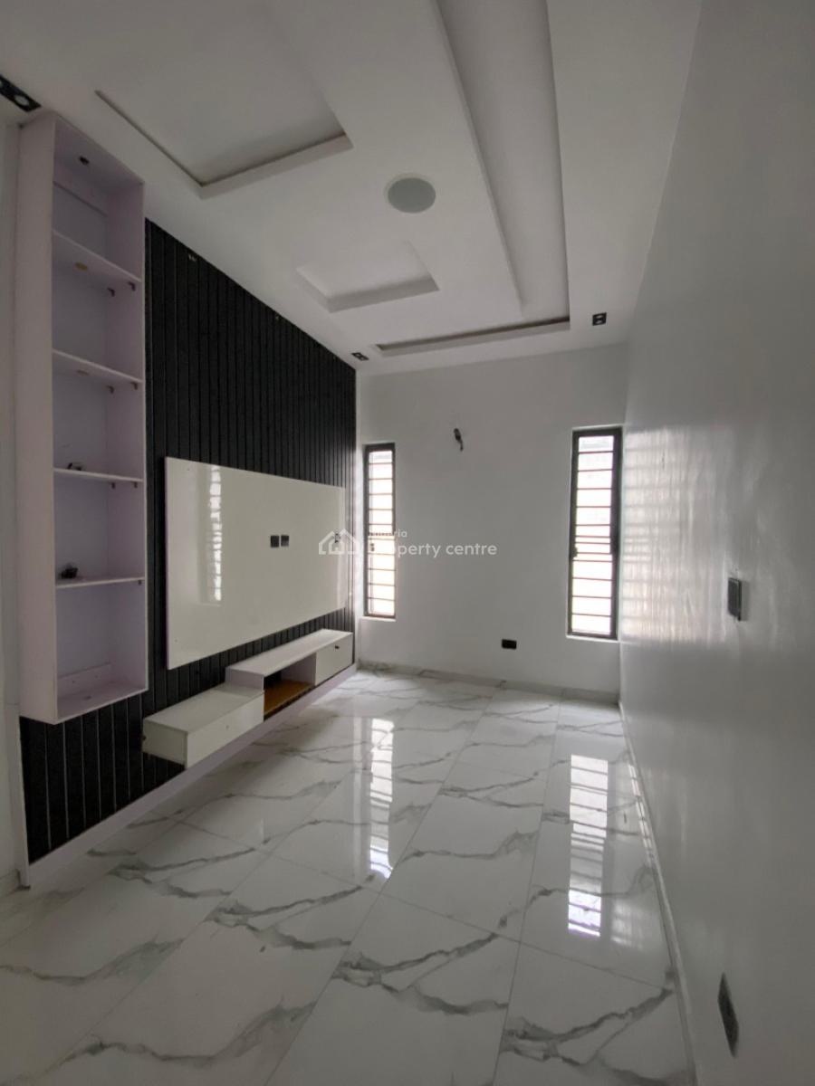 Exquisite 4 Bedroom Semi Detached Duplex with Bq and Pool, Chevron, Lekki, Lagos, Semi-detached Duplex for Sale