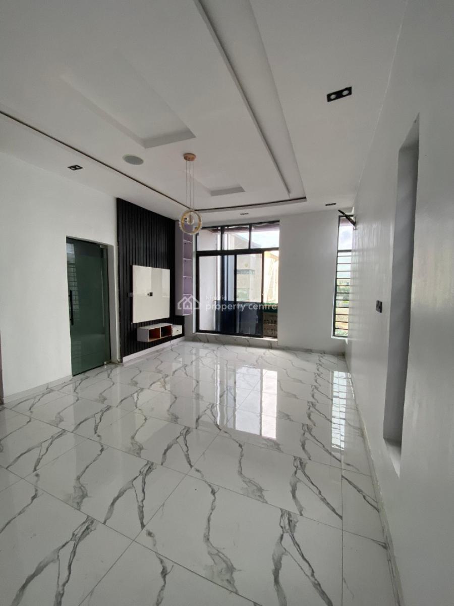 Exquisite 4 Bedroom Semi Detached Duplex with Bq and Pool, Chevron, Lekki, Lagos, Semi-detached Duplex for Sale