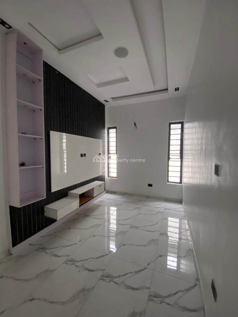 Exquisite 4 Bedroom Semi Detached Duplex with Bq and Pool, Chevron, Lekki, Lagos, Semi-detached Duplex for Sale