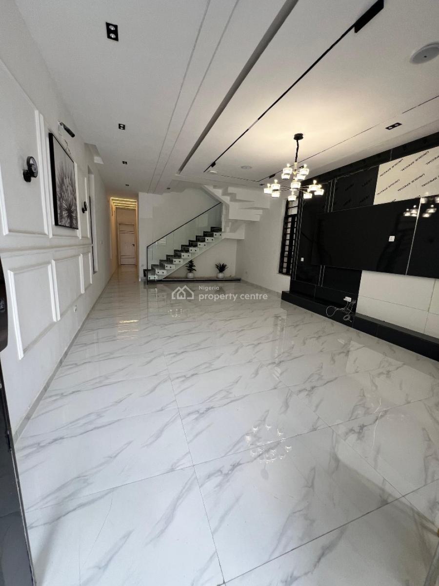 Beautifully Built 5 Bedroom Fully Automated Detached Duplex with Bq, Chevron, Lekki, Lagos, Detached Duplex for Sale