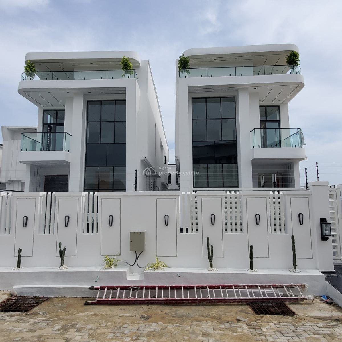 Amazing 5 Bedroom Duplex with a Bq in a Secured Estate, Orchid, Lekki, Lagos, House for Sale