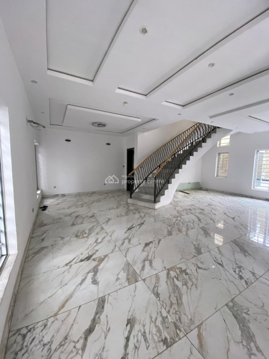 Exquisitely Built 5 Bedroom Fully Detached Duplex with Bq and Pool, Chevron, Lekki, Lagos, Detached Duplex for Sale