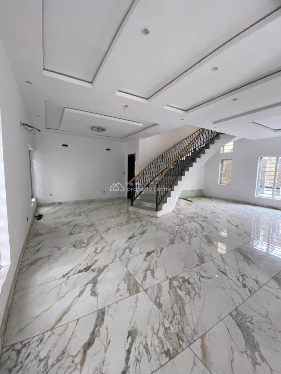 Exquisitely Built 5 Bedroom Fully Detached Duplex with Bq and Pool, Chevron, Lekki, Lagos, Detached Duplex for Sale